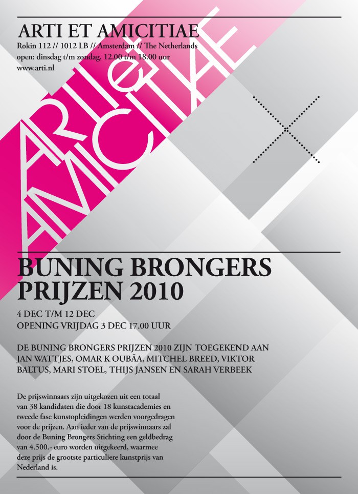 Thijs wins Buning Brongers Prize