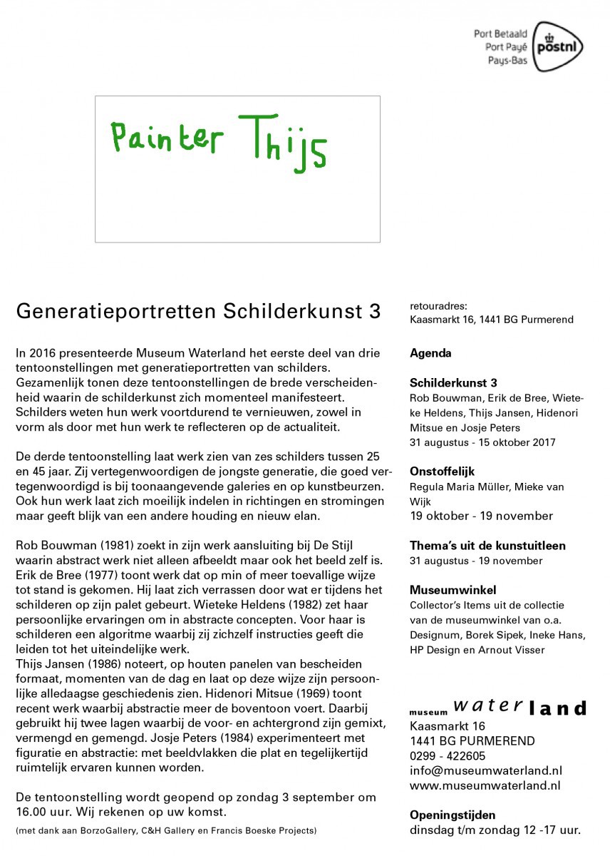 Generatieportretten 3 in Museum Waterland Purmerend